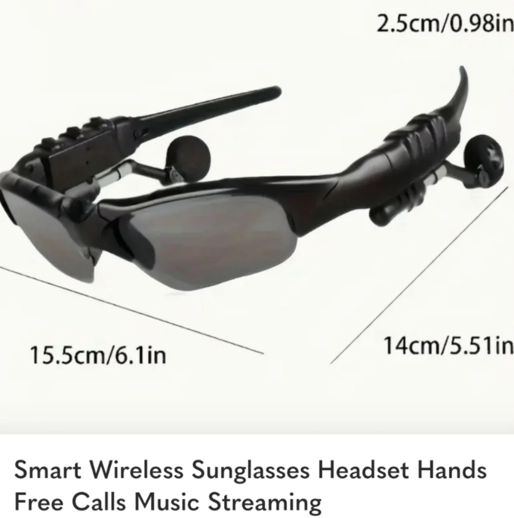 Smart Wireless Sunglasses Audio Feature